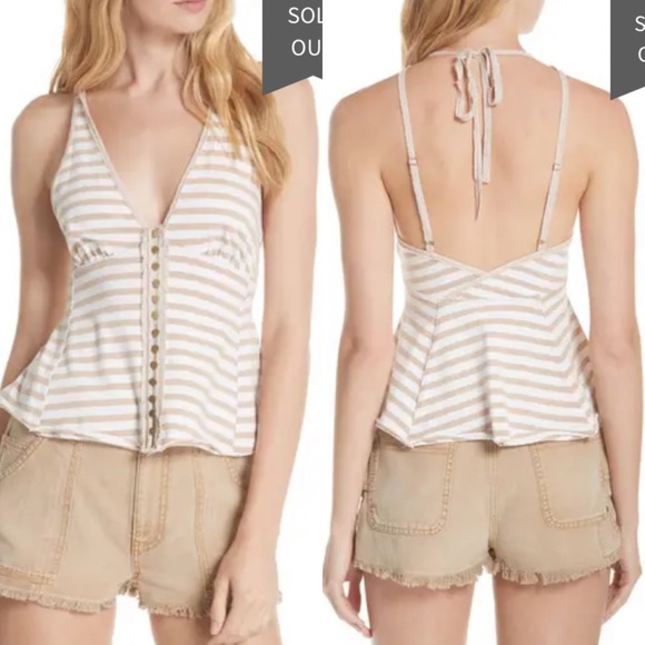 We the Free Mylo Stripe Tank, Urban Outfitters - Picture 1 of 16